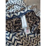 Xhilaration XHILIRATION sundress blue tan design size medium Photo 10