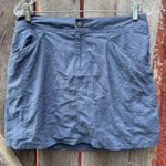 Marmot  Mari Mini Skort - Navy Blue with Plaid Print Photo 0