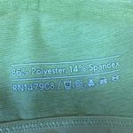 Outdoor Voices  Women's Heathered Green Pullover Scoop Neck Athletic Sports Bra S Photo 3