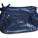 Stone & Co Black Black Distressed Leather Shoulder Bag Photo 1