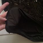 August Silk  Knits women’s black lined sequined fancy t-shirt, size medium Photo 2