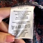 Anthropologie MAEVE jacquard soft stretchy floral dress size 8 Purple Photo 7