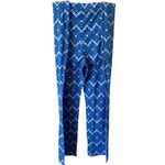 Denim & Co NWOT Printed Jersey Slim Straight Leg Pants Blue Size 4X Tall Photo 3