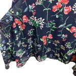 Tommy Hilfiger  Gala Floral Dress Size 14 Sleeveless Asymmetrical Hem Fit & Flare Photo 3