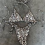 Amazon Cheetah String Bikini Photo 0