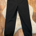Vince Pants Size 8 Womens Black Wool Blemd Jogger Pant Belt Loops Casual Career Photo 0