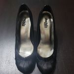 Charlotte Russe 🆕️  Satin Black Heel Photo 0