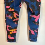 New Balance Women’s Printed 7/8 Running Leggings Blue/Pink Size XL Photo 6