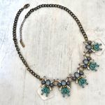 BaubleBar  blue rhinestone statement necklace Photo 1