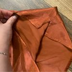 Nation Ltd NWT Danielle mock neck satin tank  boho brown spring formal revolve S Photo 7