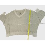 American Eagle  Lumberjane Women's M "Seriously Lived In" Waffle Knit Sweater Photo 5