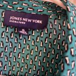 Jones New York Green penguin Button Down Shirt Photo 2