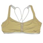 Lululemon  Free To Be Bra White Size 8 Luxtreme Light Support Yoga EUC Photo 5