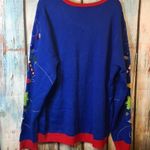 Christmas Jolly Sweaters Ugly Christmas Sweater Size XXL Blue Photo 5