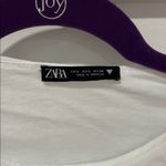 ZARA  balloon hem crop top Photo 2