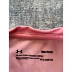 Under Armour Heathered Pink ColdGear Long Sleeve Athletic Top Small Photo 2