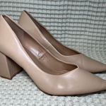 Dream Paris Dream Pairs Women's Classic Nude Pointed Toe Block Heel Pumps Size 8 Photo 0
