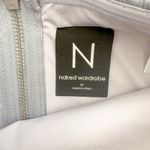 Naked Wardrobe NWOT  Strapless Vegan Leather Top Lavender‎ Size XS Photo 2