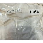 Cato  Women 26/28W Brocade Paisley‎ Flip Cuff Sleeves Button Down Blouse MomCore Photo 8