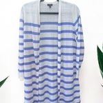 Talbots  Linen Striped Duster Cardigan MP Photo 1