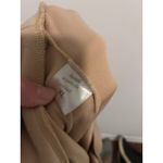 Short Sleeve Quarter Zip Hoodie Casual Athleisure Tan XL Photo 3