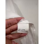 ZARA Womens Oversized Sheer Boho Peasant Blouse Small Cream Photo 7