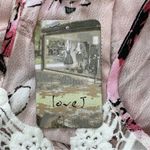 Love j NEW!  Cold Shoulder Pink Floral Shirt Size Juniors Small Photo 12