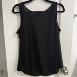 New Directions Black Sequin Women’s Large Tank Top Photo 3