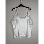 Vtg Velrose White Lace Slip Tank Top Womens Sz 2X Romantic Coquette Cami Photo 3