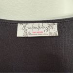 Free People Intimately Turnt Draped Bodysuit Black Long Sleeve Size Small Photo 9