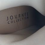 Journee Collection Markie Slouchy Boots Sz 8 Black Faux Suede Whimsygoth Witchy Photo 4