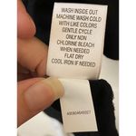 Vera Wang New Simply Vera  Black Tshirt with‎ chiffon sleeves Sz S Photo 3