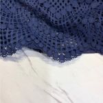 Victoria's Secret NWT  Very Sexy Off Shoulder Crop Top Bralette Bra  Size S Navy Photo 1