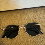 SheIn gold metal frame round fashion glasses. Never worn Photo 1