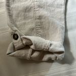 Sigrid Olsen  Light Gray Linen Capris Photo 11