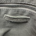 Mango MNG  Black Suede Tote Crossbody Purse Bag Large 18x12” Photo 6