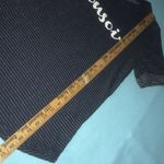 Sol Angeles  Anthropology striped with cuffed short sleeves navy white NEW size S Photo 5