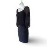 B Darlin B. Darlin Sheer Bodice Cocktail Dress Photo 3