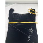 Outfit JPR size medium embroidered black velvet top Photo 7