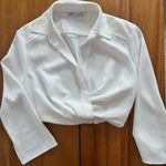 ZARA Small poplin shirt Photo 2