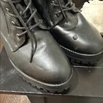 Nasty Gal Black Combat Boots size 6 new with small scratch Photo 13
