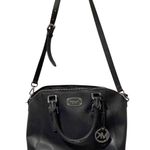 Michael Kors 35H5SC6S3L Ciara Large Satchel Handbag - Black Photo 0