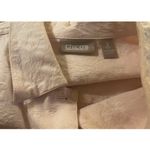 Chico's  Pale Pink Embroidered Button Front Collared Cotton Jacket Size 16 (3) Photo 5
