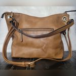 Anthropologie  Anthea Vegan Leather Hobo Tote Crossbody Bag Photo 1