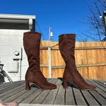 Steve Madden Hunny brown Knee High Boots size 6 winter heeled casual spring cute Photo 2