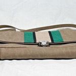 Miche Tan Faux Suede Casi Hip Bag Clutch Cross Body Bag Photo 5