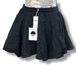 NWT Daily Practice Anthropologie Size L Black Courtside Mini Skirt Tennis Golf Size L Photo 4