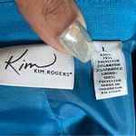 kim rogers  | Teal Blazer Jacket Sz L Photo 2