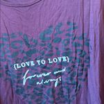 Joe Boxer  Women's love to love Long Sleeve Top with Heart Print small Photo 1