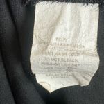 Stella Luce black high neck asymmetrical hem tunic top size large Photo 4